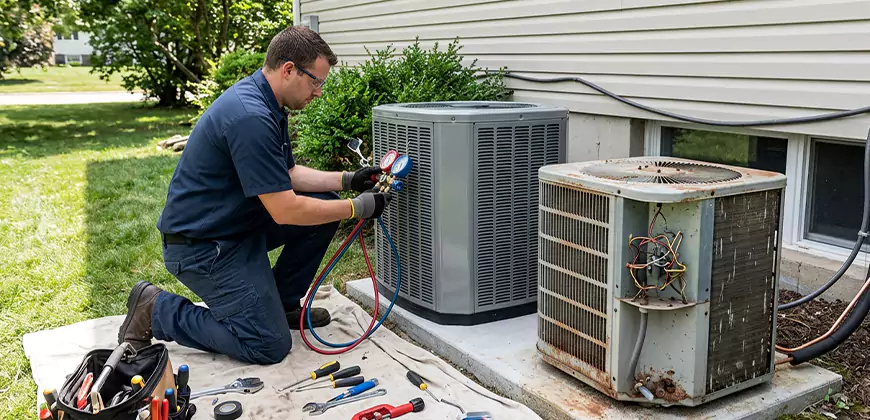Seasonal AC Checkup in Commerce City