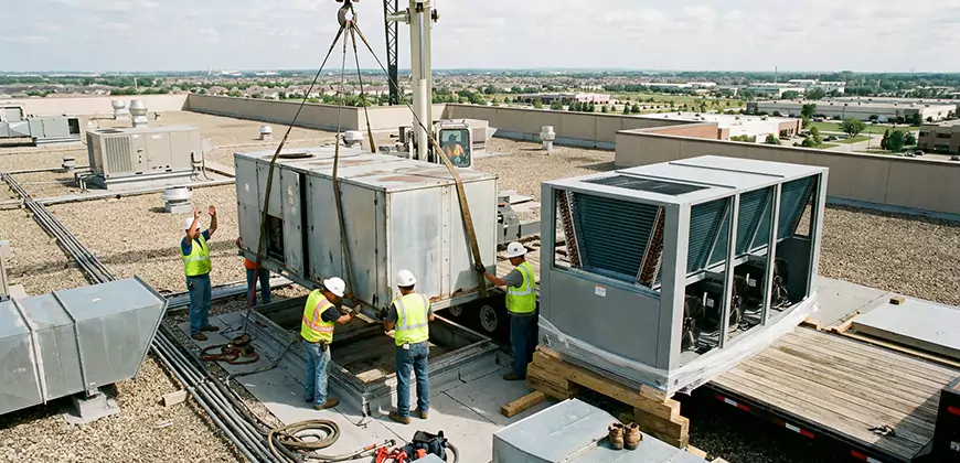 Warehouse and Industrial HVAC Replacement in Commerce City