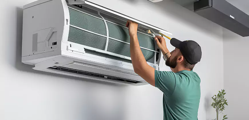 Bathroom and Small Space Ductless Installation in Commerce City
